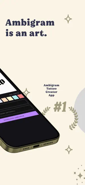 Ambigram: Flip Tattoo Designer screenshot 3