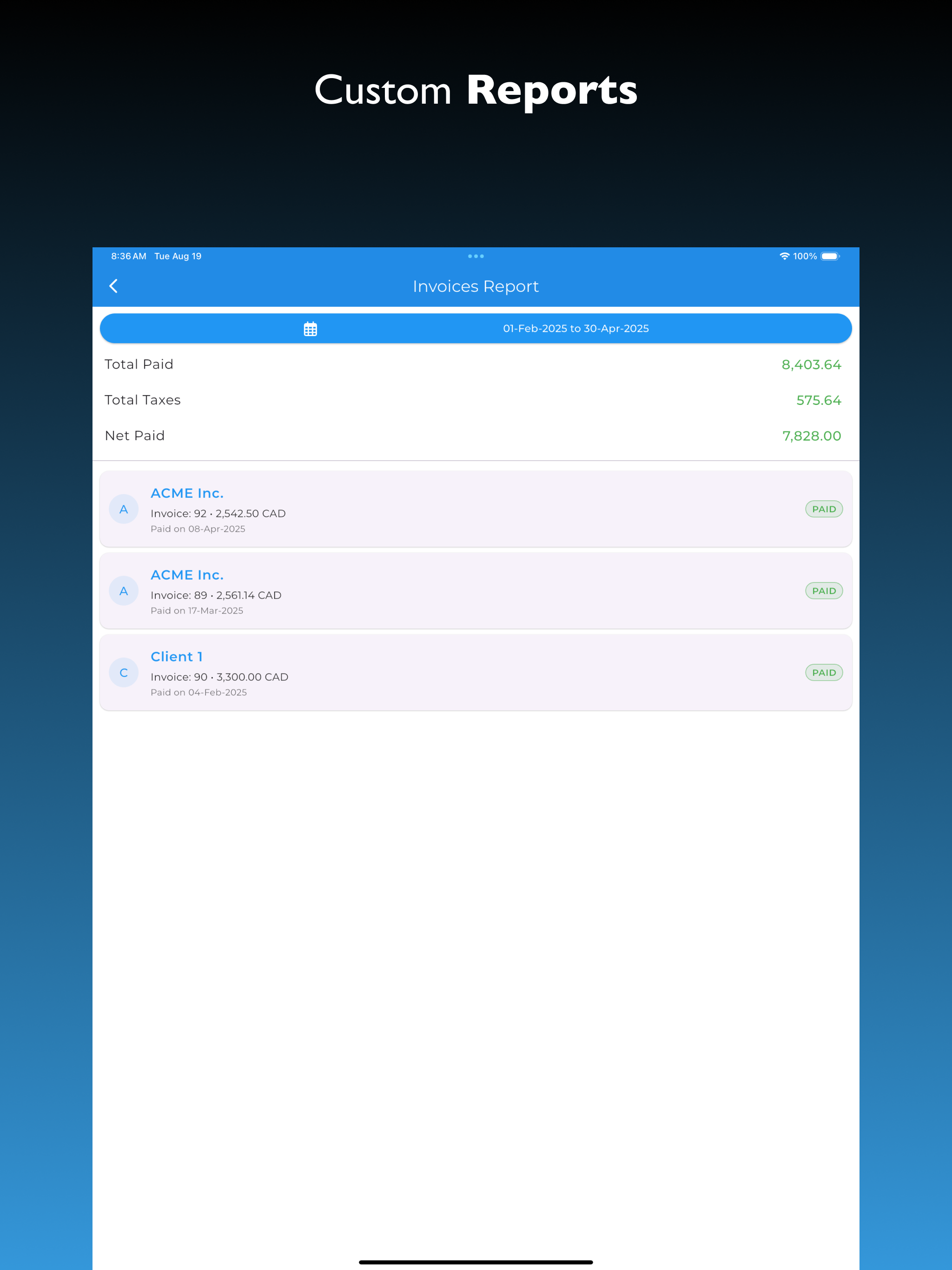 Invoicing 24/7