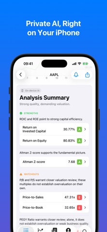Stock Analyzer: Investing Screenshot 2 of 10