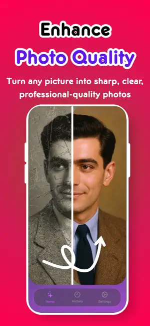 Photo Enhancer: AI PIXKUP° screenshot 1