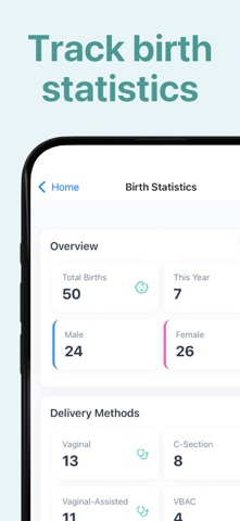 Birth Log - Midwife & OBGYN screenshot