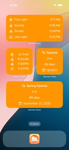 Sunrise Sunset Times iPhone screenshot 8