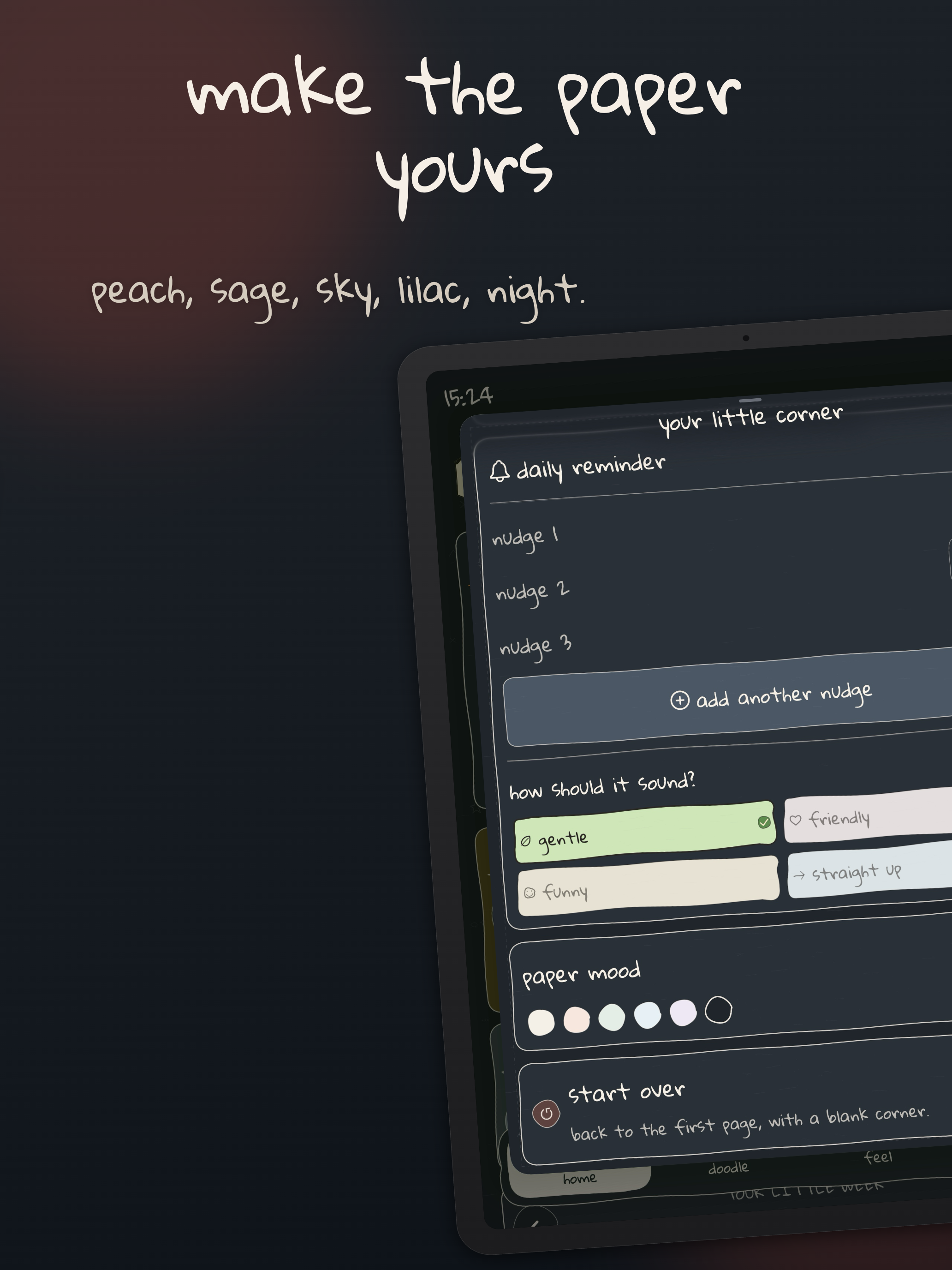 fine, maybe: daily reflections screenshot 12