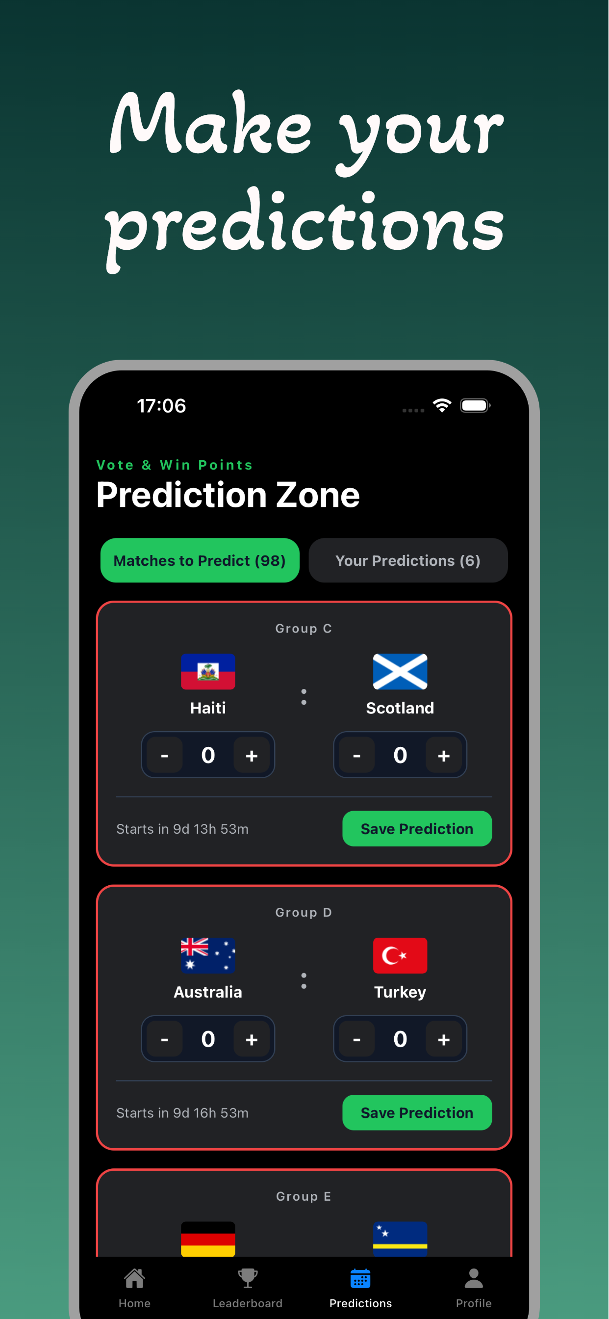 Predictor Buddies League