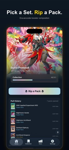 YuRip - Card Pack Simulator Screenshot 2 of 6