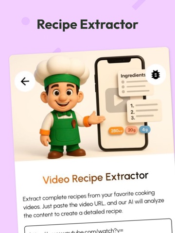 RecipifyAI AI Recipe Generator iPad screenshot
