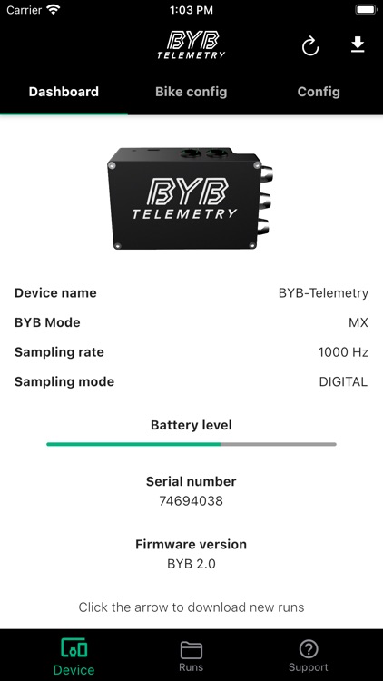 BYB Telemetry