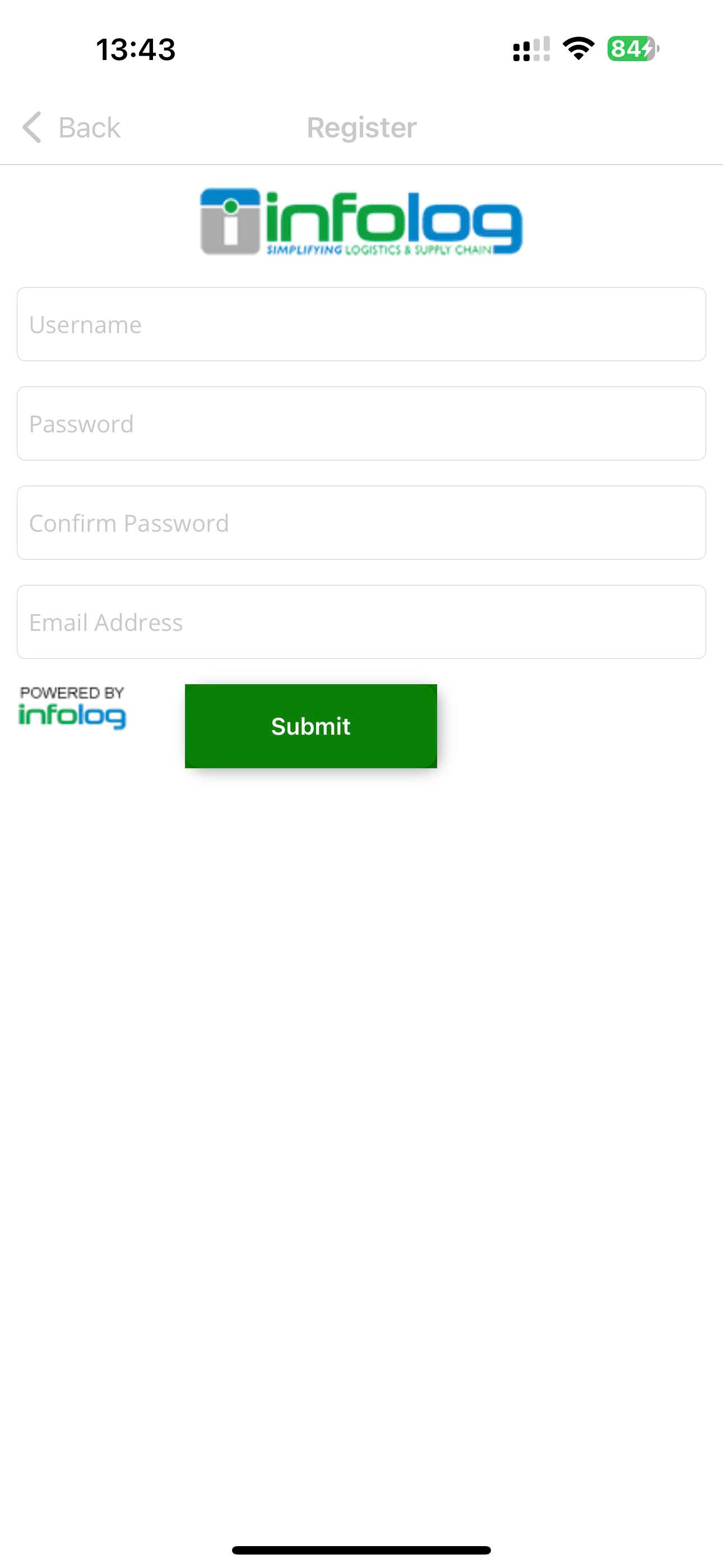 Infolog TMS screenshot 3