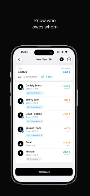 Spliqo - Split expenses screenshot 3