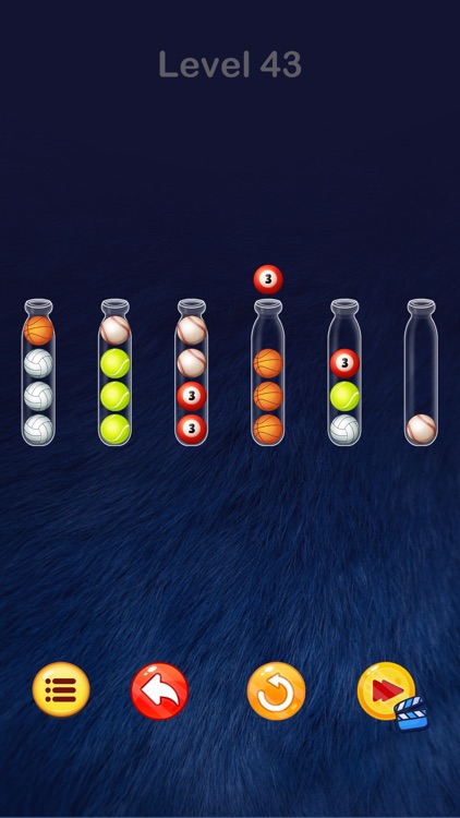 Color Ball Puzzle Bubble Sort