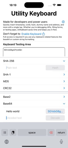 UtilKB screenshot
