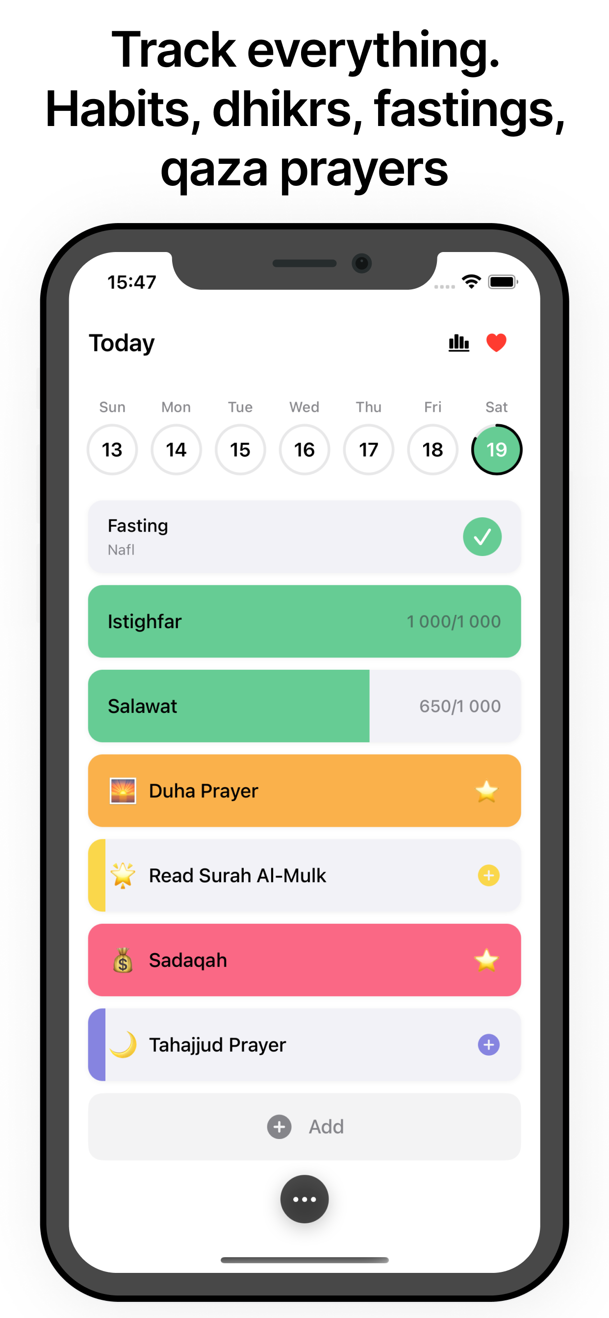 ZikrApp: Tasbih, Tracker, Dua