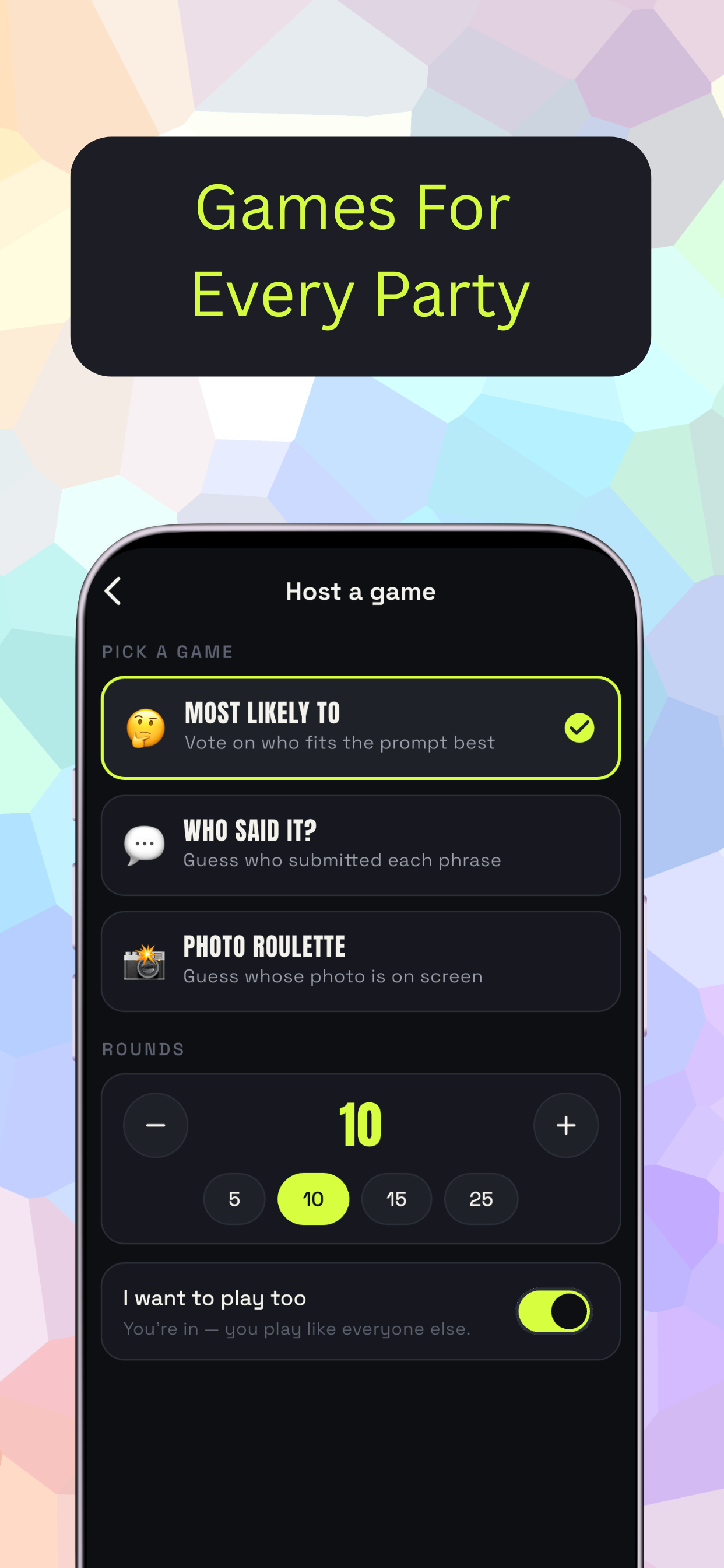 My Party Pack screenshot 2