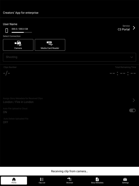 App screenshot