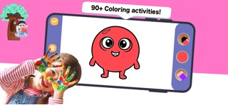 Toddler Kids Colouring Games iPhone screenshot
