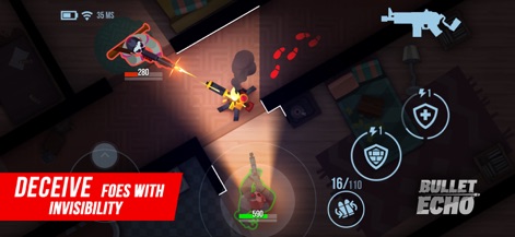 Bullet Echo: PVP Shooter - bullet-echo-invisibility-gameplay