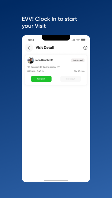 HCM Caregiver Connect Screenshot