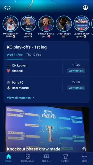 UEFA Women's Champions League screenshot 1