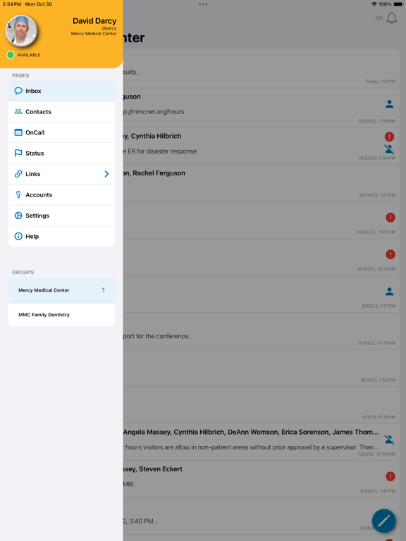 Screenshot #5 pour Amtelco Secure Messages