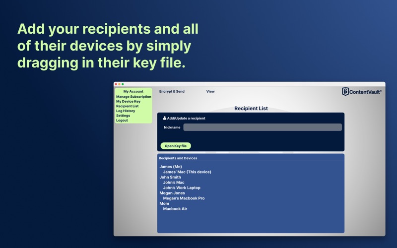 App screenshot