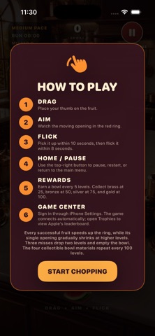 Flick & Feast iPhone screenshot