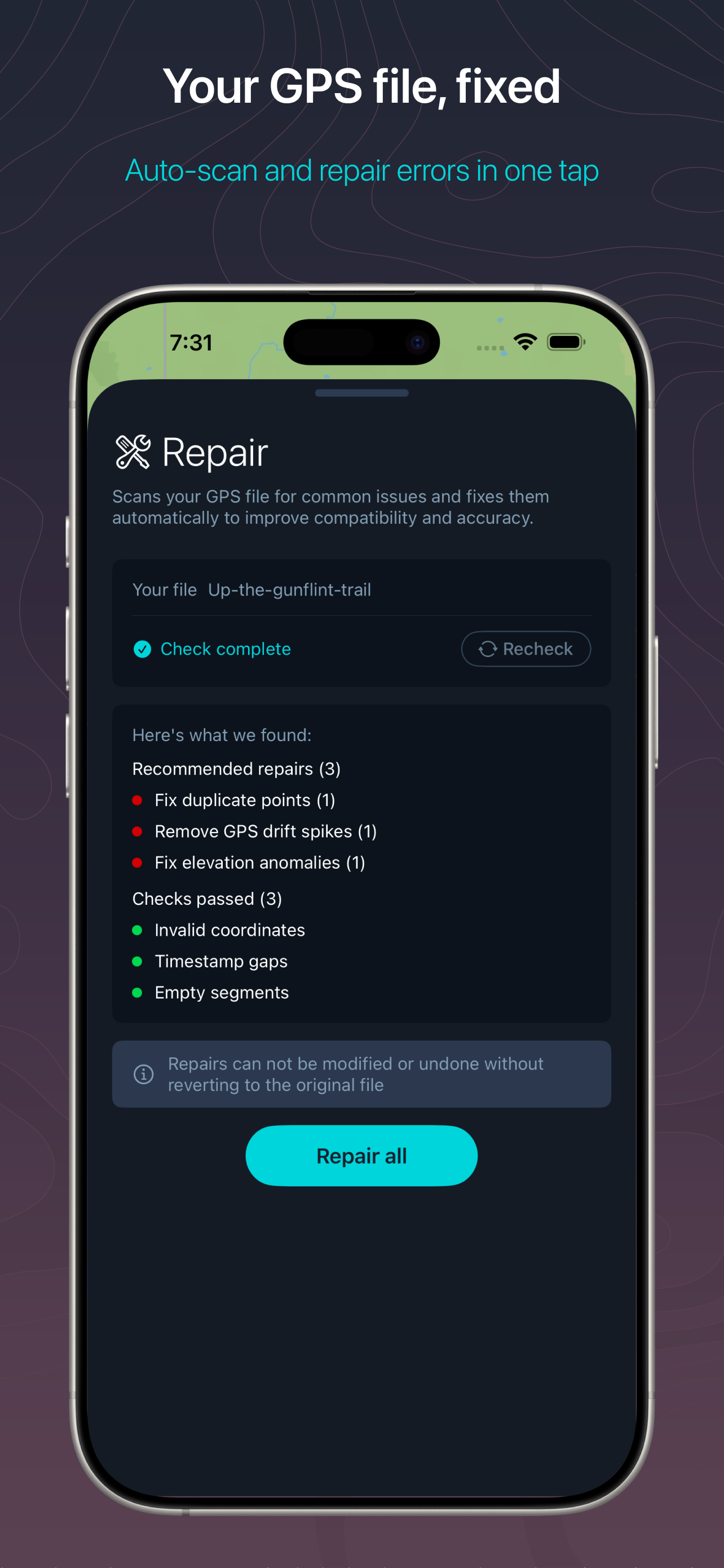 TrailFix: GPS Toolkit screenshot 4