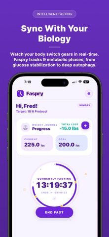 Faspry: Intermittent Fasting screenshot