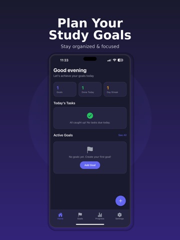 Study Planner: Daily Tracking iPad screenshot