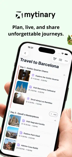 mytinary: AI Travel Guide screenshot 1