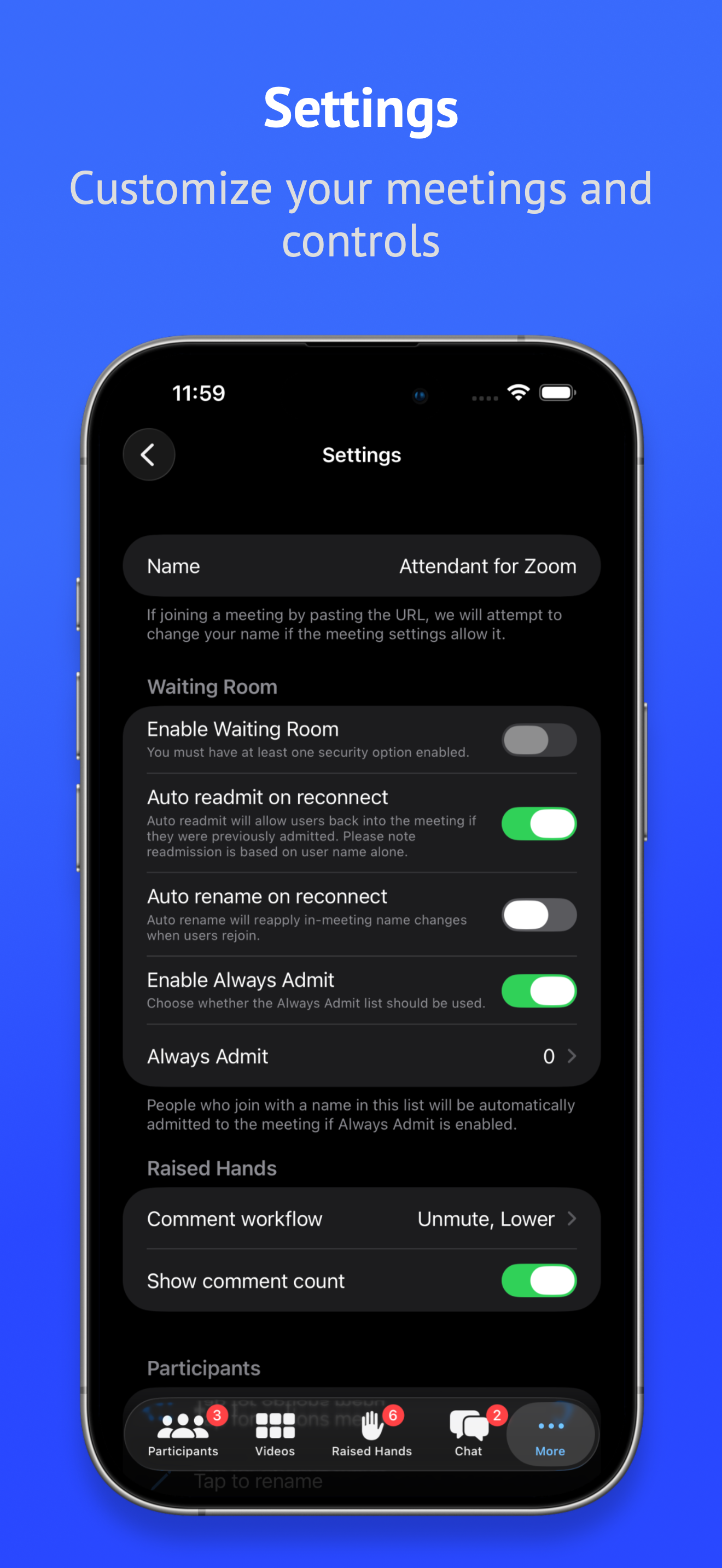 Attendant Pro for Zoom screenshot 8