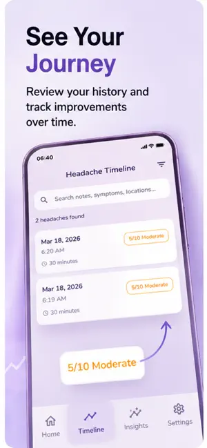 Headache tracker: Clearhead screenshot 3