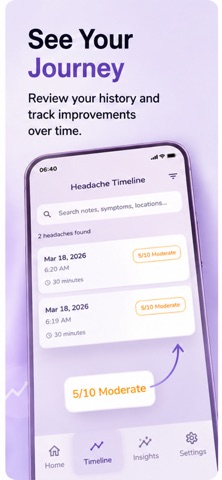 Headache tracker: Clearhead Screenshot 3 of 4