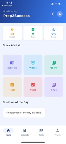 Prep2Success screenshot