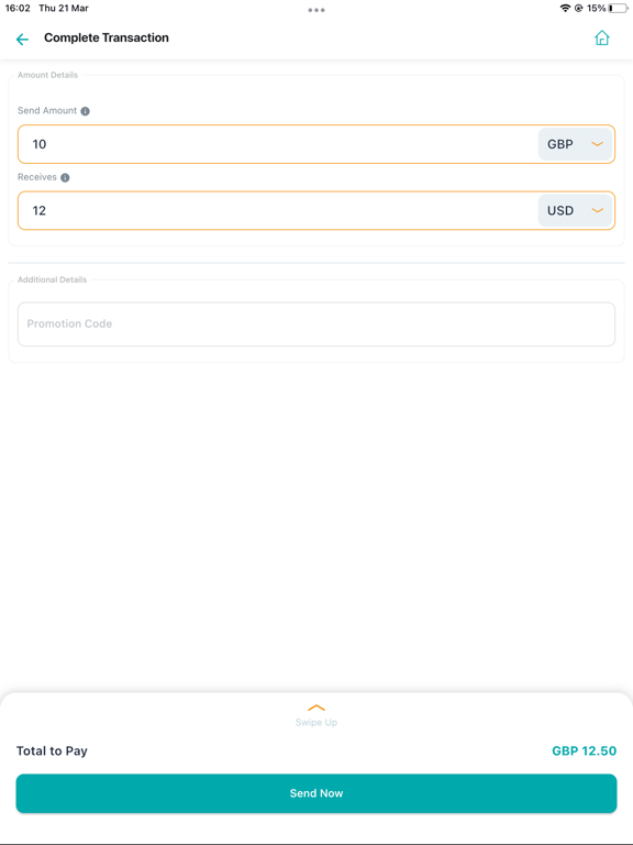 Screenshot #6 pour ClicknPay Remit