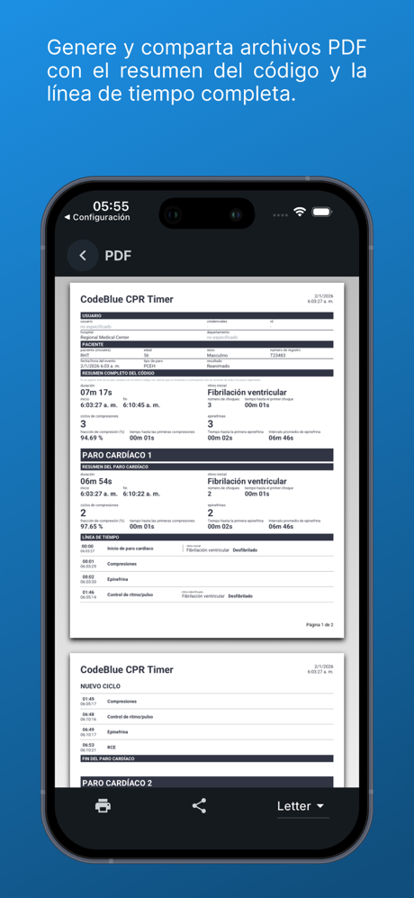Código Azul – Timer RCP y ACLS screenshot 6