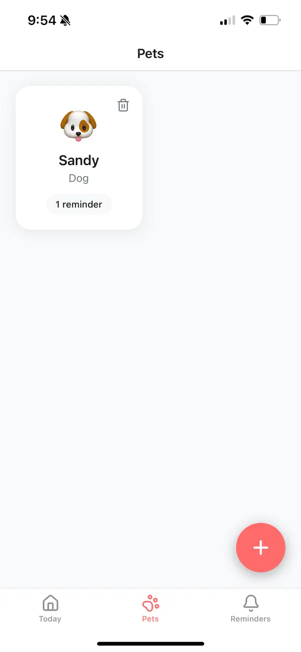 Screenshot #3 pour Pet Care: Reminders