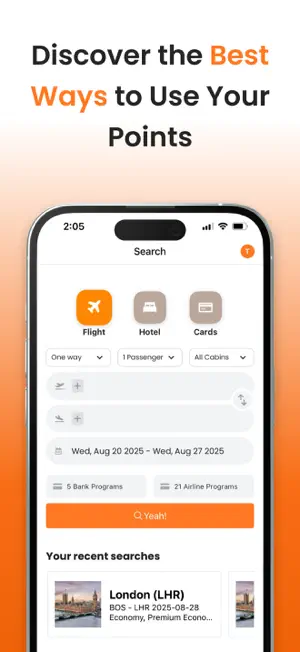 PointsYeah screenshot 2