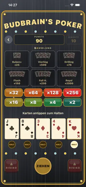 Budbrain's Poker Slots screenshot 2
