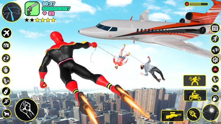 Spider Hero Games Rope Hero