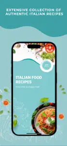 Gusto Italian Recipes screenshot #1 for iPhone