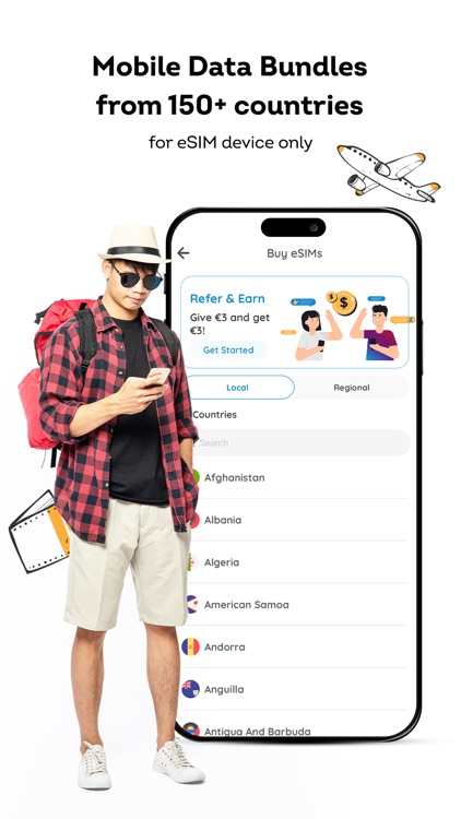 Numero: eSIM & Second Number screenshot-0