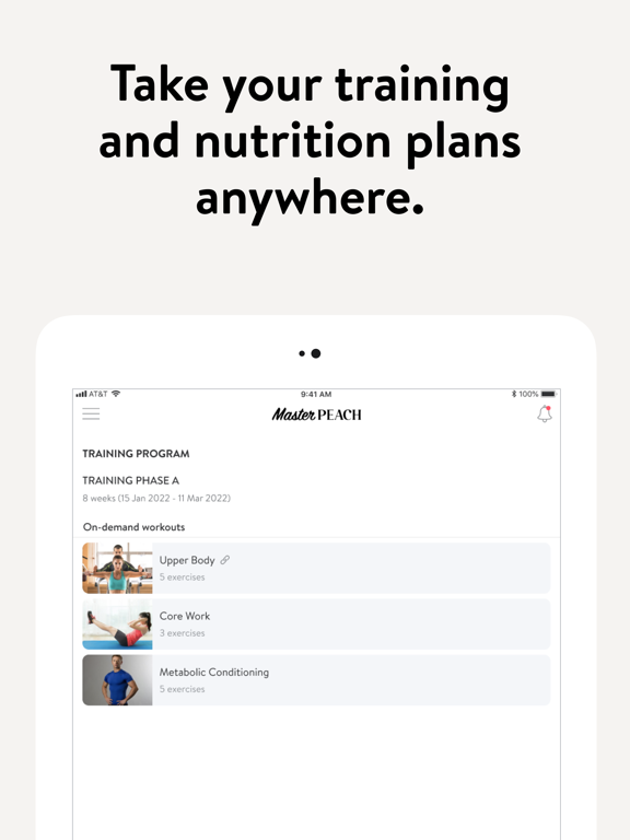 MasterPEACH iPad screenshot