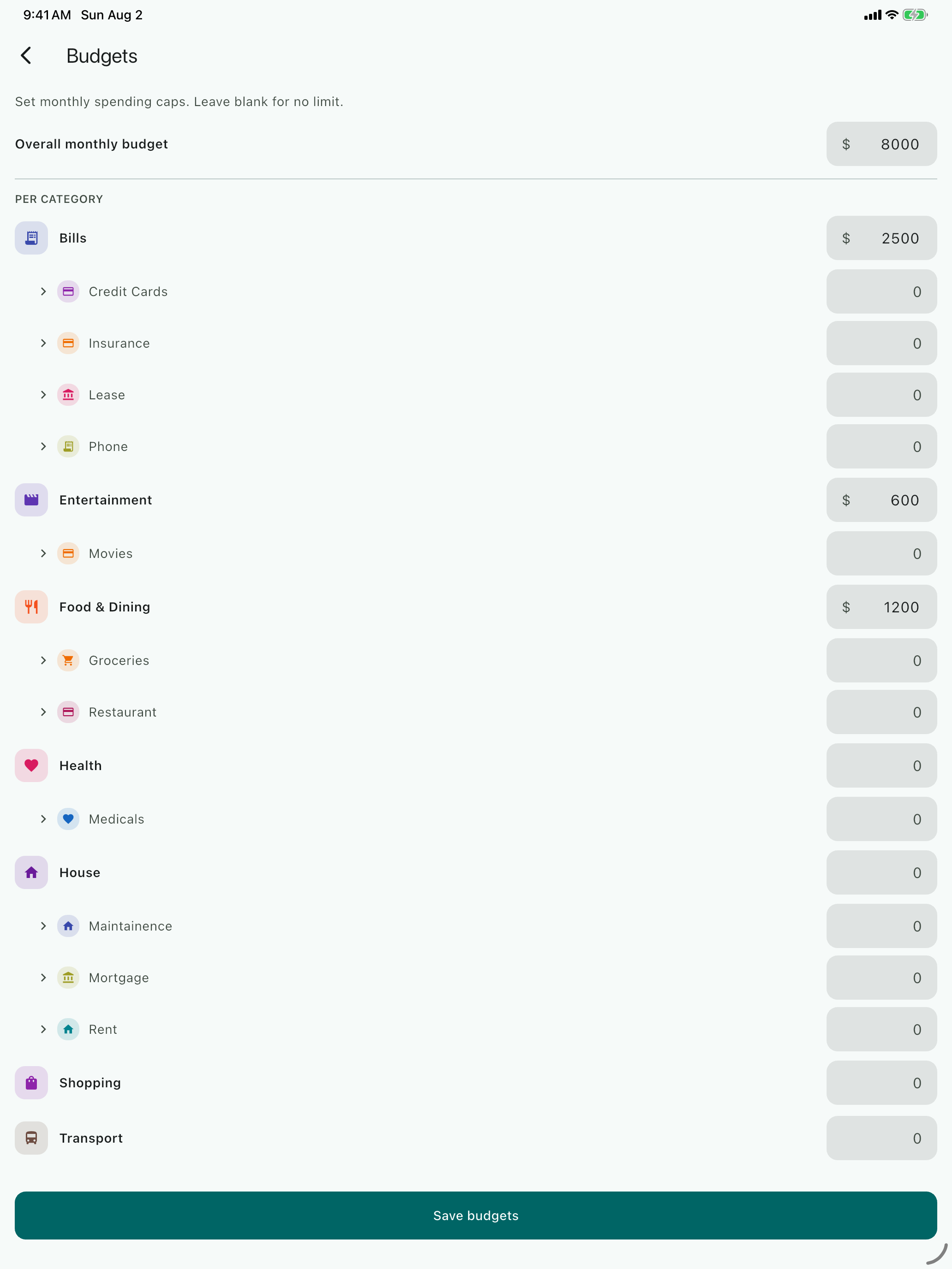 Expense Tracker: Budget & Save screenshot 14