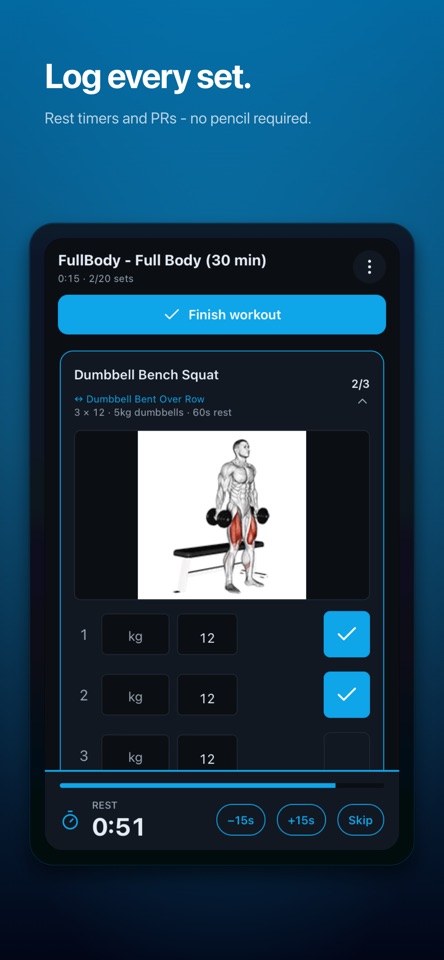 WorkoutOS: AI Workout Planner screenshot 3