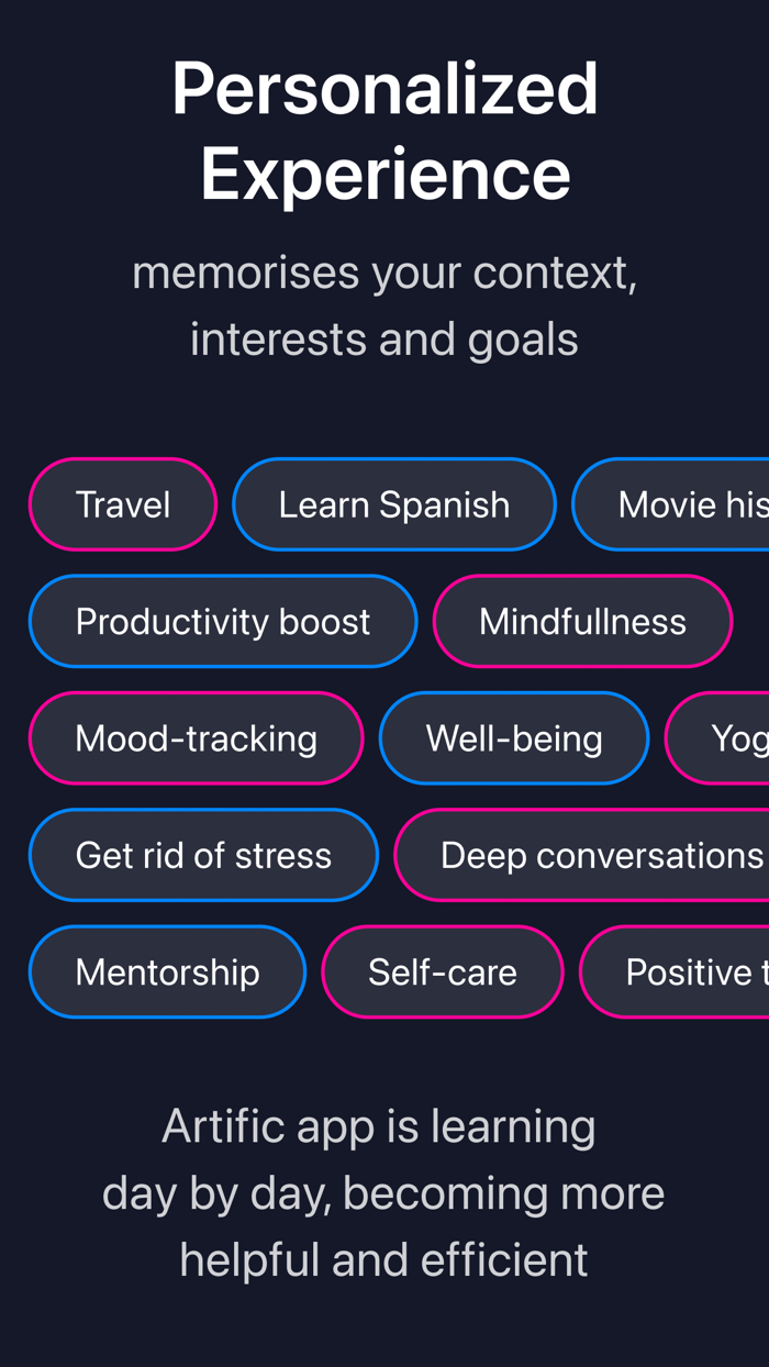 Artific launchpad for talks