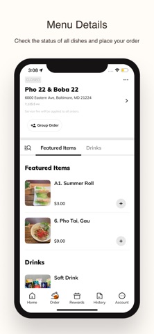 Pho 22 & Boba 22 iPhone screenshot