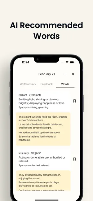 Belog – AI English Diary screenshot 3