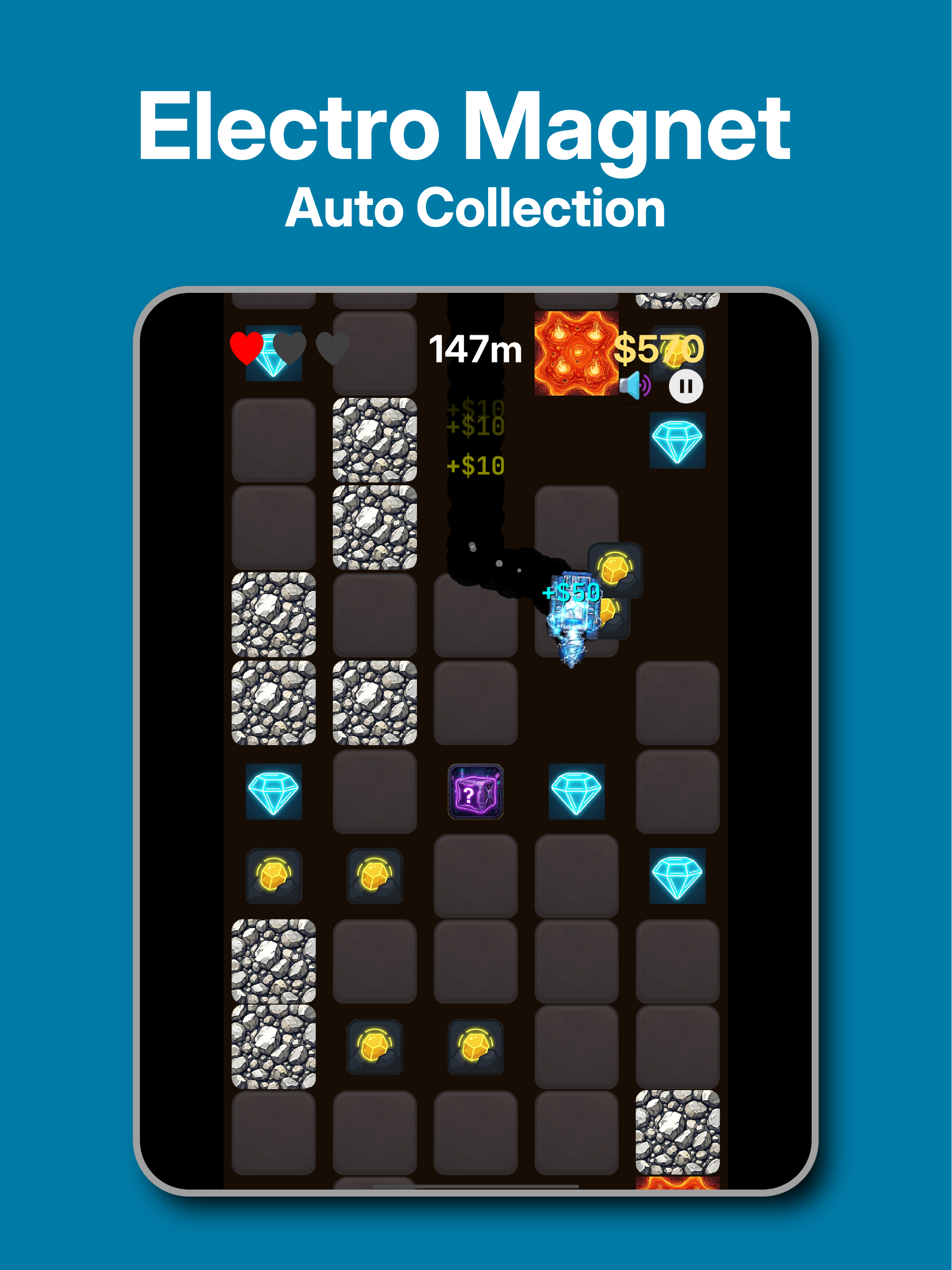 Drill Dash: Deep Miner