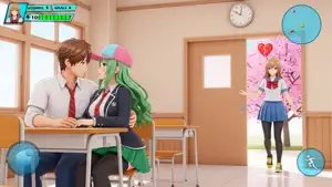 Anime School Girl Sim screenshot 1