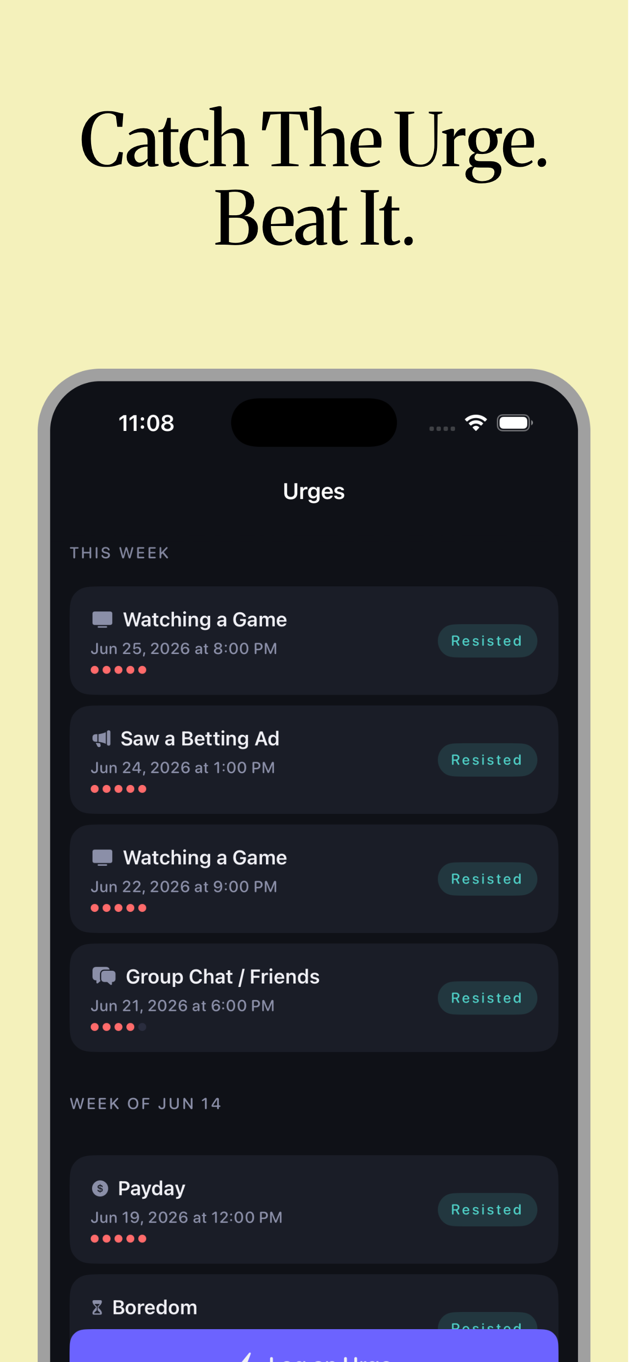 No Bet - Quit Sports Betting screenshot 3
